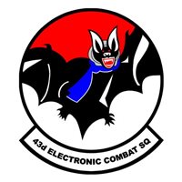 43 ECS EC-130H Compass Call Custom Airplane Model Briefing Sticks