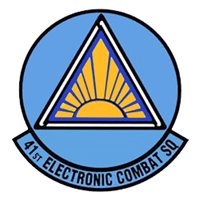 41 ECS EC-130H Compass Call Custom Airplane Model Briefing Stick