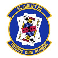 53 AS C-130H Hercules Custom Airplane Model Briefing Sticks