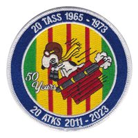 20 ATKS 50 Years Patch