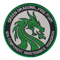 48 CMS Green Dragons Patch