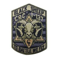 C Co 1-137 AVN RGT Black Sheep Morale Patch