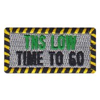 421 FS TNS Low Time to Go Pencil Patch