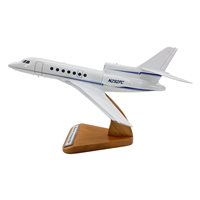 Falcon 50 Custom Airplane Model