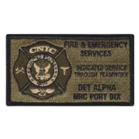 NRC Fort Dix Det A Fire & Emergency Services NWU Type III Patch