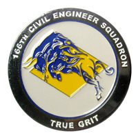 166 CES Fire Protection Challenge Coin