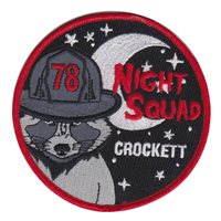 Crockett Carquinez Fire Department Night Squad Patch