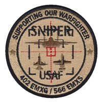 566 EMXS Supporting Our Warfighter Patch