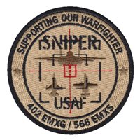 566 EMXS Supporting Our Warfighter Patch