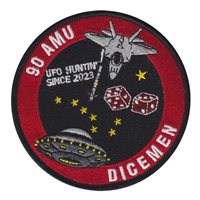 90 AMU Dicemen Patch