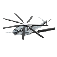 HMH-772 CH-53E Super Stallion Custom Airplane Model Briefing Stick