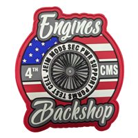 4 CMS Engines Backshop PVC Patch