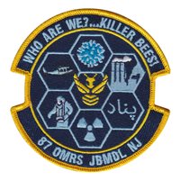 87 OMRS Killer Bees Patch
