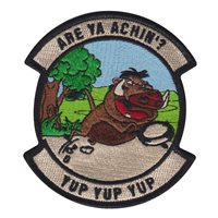 Air Force Rugby Warthog Patch