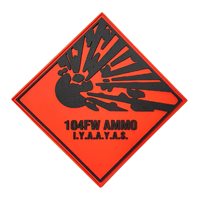 104 FW AMMO PVC Patch