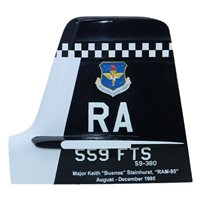 559 FTS T-37 Airplane Tail Flash