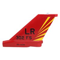 302 FS F-16C Falcon Custom Airplane Tail Flash