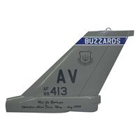 510 FS F-16C Falcon Custom Airplane Tail Flash