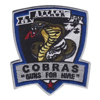 C Co 1-10 AB Cobras Gun for Hire Patch