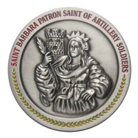 ADAA NAFA Saint Barbara Challenge Coin