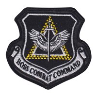 17 WPS Hoss Combat Command Patch with Leather