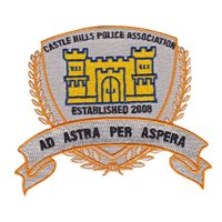 Castle Hills Police Officer Association Patch