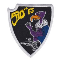 USAFE 510th FS ハロウィンPVCパッチ 510 FS Custom Patches | 510th Fighter Squadron Patches