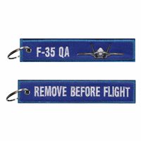 Quality Assurance F-35 QA RBF Key Flag