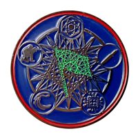 46 TS TGBC Datalinks Test Flight Challenge Coin