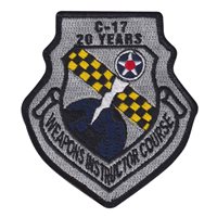 57 WPS C-17 WIC 20 Years Patch