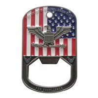 86 DS Col Alent Commander Bottle Opener Challenge Coin