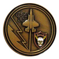 493 FS Reapers Commander Coin