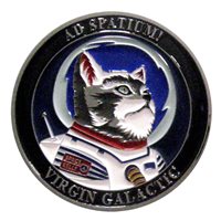 Virgin Galactic Flight Test Ad Spatium Challenge Coin