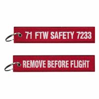 71 FTW Safety 7233 RBF Key Flag