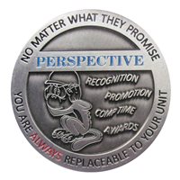 25 TRANS BN Male Soldier Challenge Coin