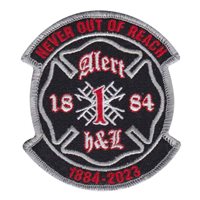 Westerly Fire Department Never Out Of Reach Patch 