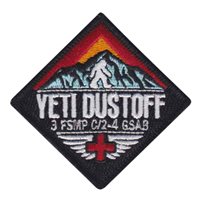 C Co. 2-4 GSAB Yeti Dustoff Patch