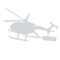 MH-6H Custom Airplane Model Briefing Stick