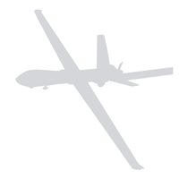 MQ-9 Reaper Custom Airplane Model Briefing Sticks