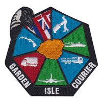 Garden Isle Courier Patch