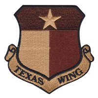 CAP Texas Wing Brown Patch