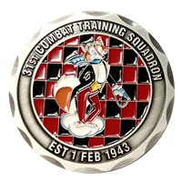 31 CTS Virtual Test & Training Center Challenge Coin