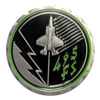 495 FS Valkyrie Commander Challenge Coin