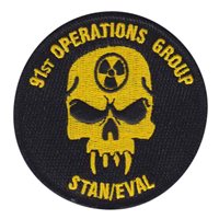 91 OG OGV Stan Eval Skull Patch