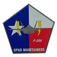 301 AMXS Spad Maintainers F-35A PVC Patch
