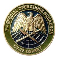 7 SOS Commander Challenge Coin