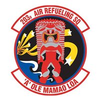 203 ARS KC-135 Stratotanker Custom Airplane Model Briefing Sticks