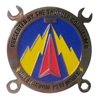 20 CMS Thunder Commander Challenge Coin