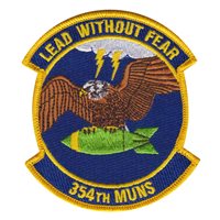 354 MUNS Lead Without Fear Patch