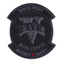 Denver Police Dept Team Patch
